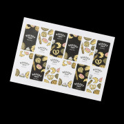 Sticker Sheet 40x80mm Rectangle - Matte