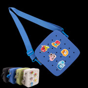 PVC Charm Sling Bag