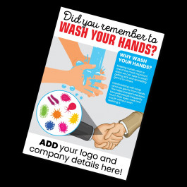 Hand Washing Signs | Great Reminder For Staff | Dynamic Gift