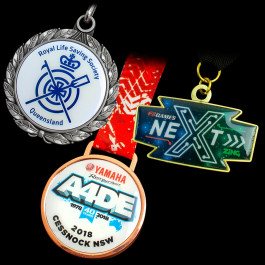 Printed With Epoxy Dome Finish Medals, High-Quality Guaranteed.