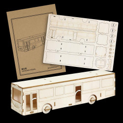 BRANDCRAFT Bus Wooden Model