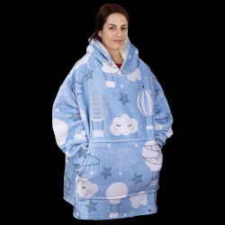 Full Colour Blanket Hoodie