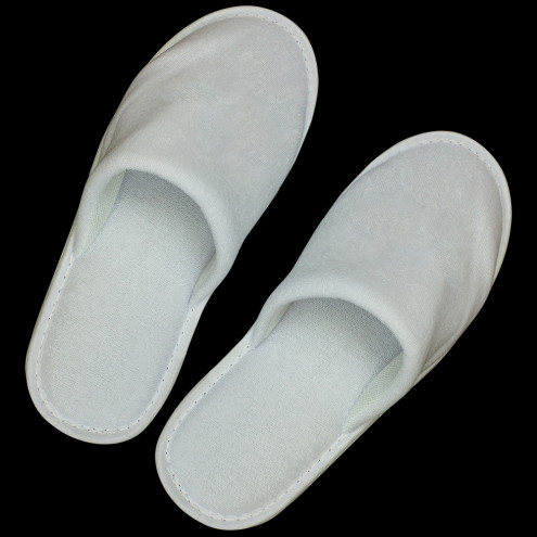 Branded on sale hotel slippers