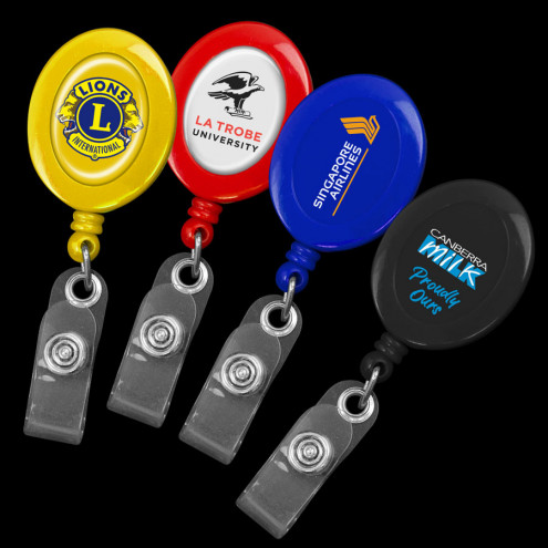 Oval Plastic Badge Reels, Custom Branded At Factory Prices!