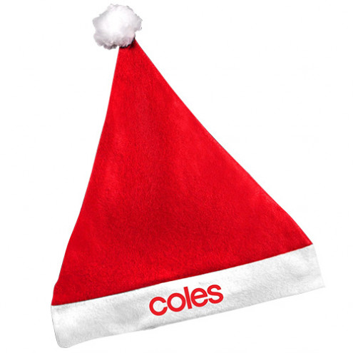 santa hat coles